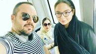 شهرام قائدی و همسر و دختر خوشتیپش
