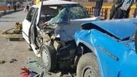 پنج مصدوم در تصادف پراید و نیسان در منطقه مرزی گنبدکاووس