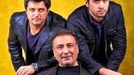 عبدالرضا اکبری و پسرانش + عکس