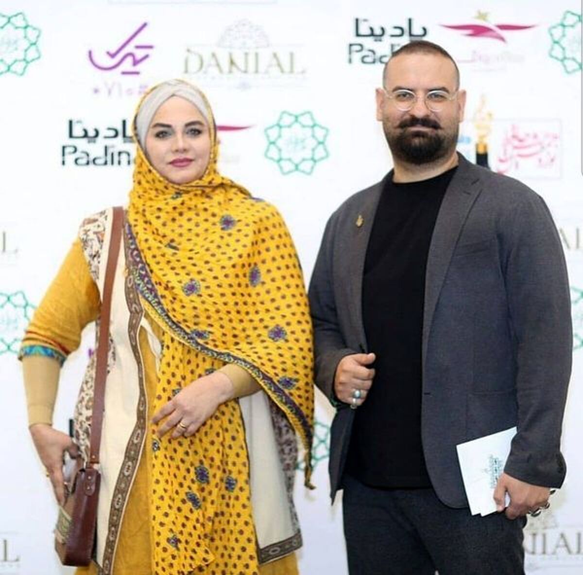 نرگس آبیار و همسرش + عکس