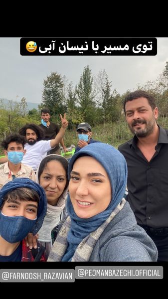 عکس پشت وانتی مینا وحید