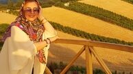 مرجانه گلچین در طبیعتی زیبا و روح نواز+عکس