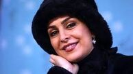  تیپ آبی و نونوار «ماه‌چهره خلیلی»/عکس 