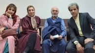 شبنم قلی خانی در پشت صحنه سریال جدیدش+عکس