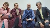 شبنم قلی خانی در پشت صحنه سریال جدیدش+عکس