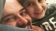سلفی پدرانه برزو ارجمند + عکس