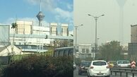 اتوبان چمران در دو روز متفاوت
