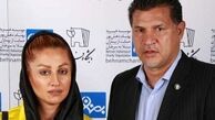حضور علی دایی در کنار همسرش در گالری جواهر وی! عکس