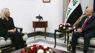 دیدار و گفت‌و‌گوی رئیس‌جمهور عراق با نماینده ویژه سازمان ملل
