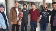 اولین عکس نوید محمدزاده بعد از بازگشت از توکیو