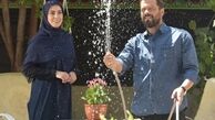 پژمان بازغی و نیلوفر شهیدی در کار جدید محرمی+عکس