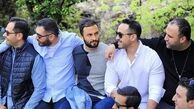 امیر جدیدی در جمع دوستانش + عکس