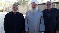 سردار سلیمانی با مفتی اهل‌سنت عراق دیدار کرد