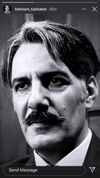 بهنام تشکر با گریمی متفاوت + عکس