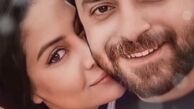 سلفی عاشقانه بابک جهانبخش و همسرش + عکس