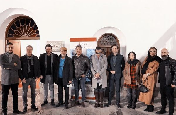 جمعی از هنرمندان معروف در باغ فردوس + عکس