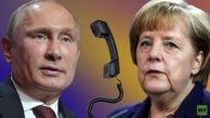 پوتین در گفت‌وگو با مرکل: "تجاوز" متحدان آمریکا به سوریه قوانین بین‌المللی را نقض‌ کرد