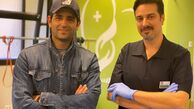 امیرحسین آرمان و پزشکش + عکس