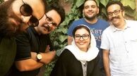 بازیگر زن سریال خانه به دوش در جمع طنازان+عکس