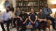 مهران احمدی در جمع سگ بندی ها + عکس