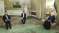 دیدار وزیر امور خارجه عراق با رئیس‌جمهور