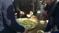 خادمان اربعین در میانه میدان