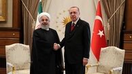 روحانی و اردوغان با یکدیگر دیدار و گفتگو کردند