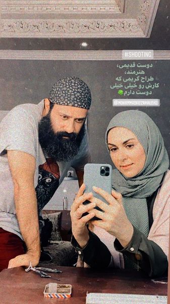 شیوا ابراهیمی و گریمور حرفه ایش + عکس