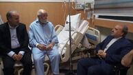 عیادت مسئولان از پیشکسوت ورزشی‌نویسان