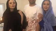 یکتا ناصر در خانه بازیگر مشهور + عکس