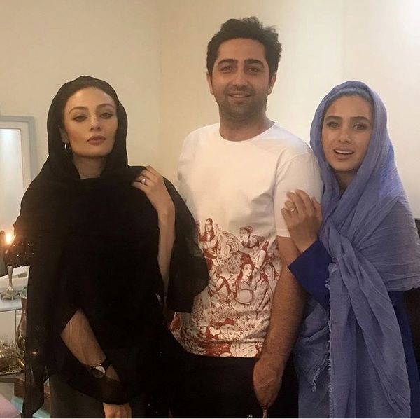 یکتا ناصر در خانه بازیگر مشهور + عکس