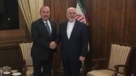 رایزنی ظریف و چاووش اوغلو در تهران