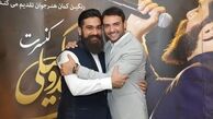  امیرعلی دانایی در کنار پدیده هنر ایران‌ زمین+عکس