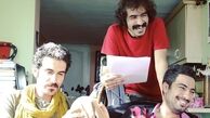 خاطره بازی آقای بازیگر با نوید محمدزاده و هوتن شکیبا + عکس