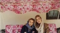 شقایق دهقان و خواهرش + عکس