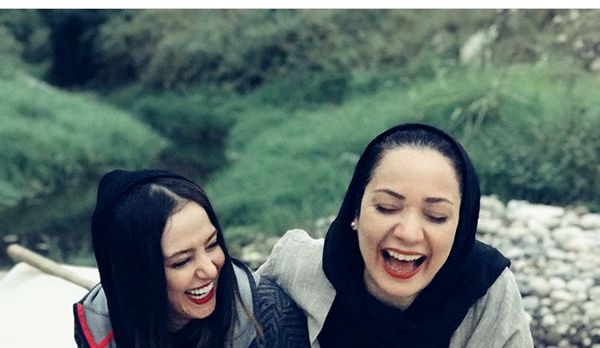 کوهنوردی الناز حبیبی و نسرین نصرتی + عکس