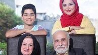 کمند امیرسلیمانی و خانواده بی نظیرش + عکس