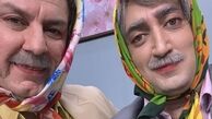 گریم های بامزه آقایون بازیگر + عکس
