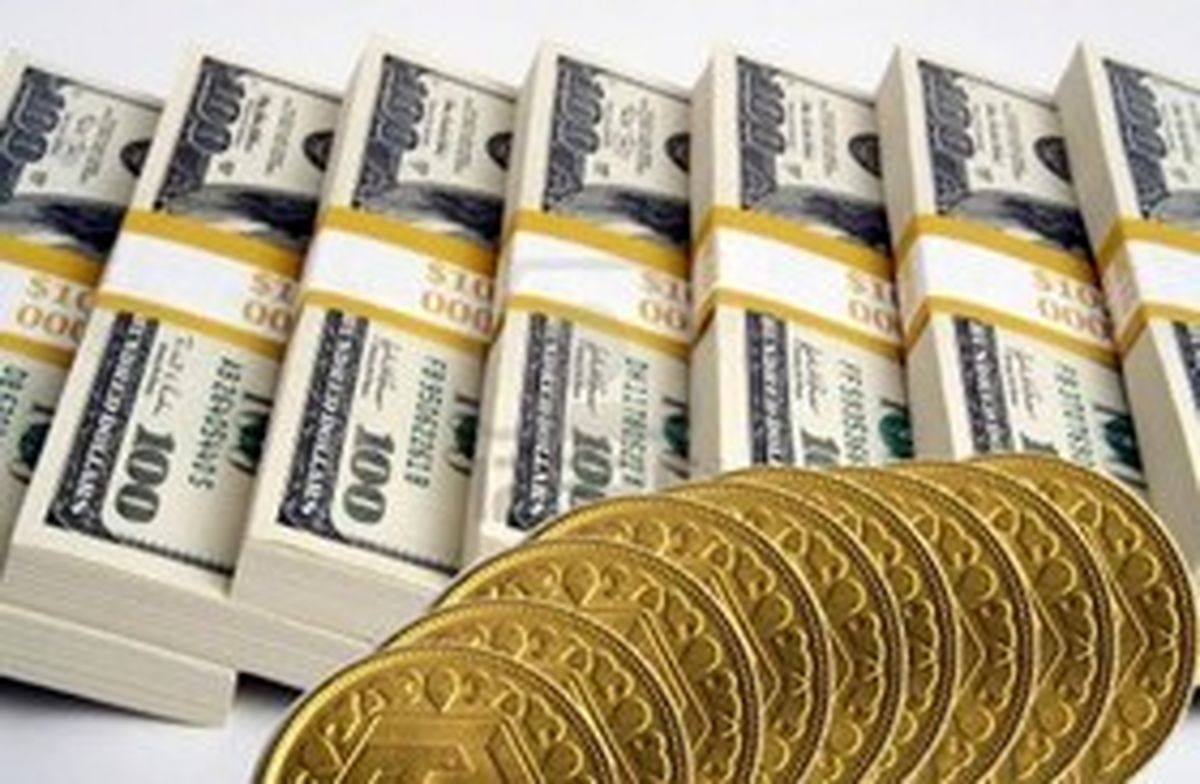 کاهش قیمت سکه و دلار ادامه یافت