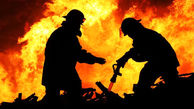 دو تن از ماموران آتش نشانی مصدوم شدند