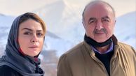 شبنم فرشادجو و پدرش + عکس