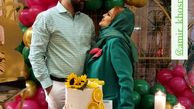 نگاه عاشقانه خانم بازیگر به همسرش + عکس