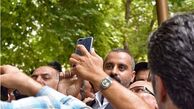 بازیگر گاندو در باغ ارم+عکس