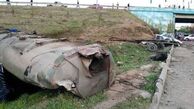 واژگونی یک دستگاه تریلی نفت کش در کمربندی مرند با یک کشته
