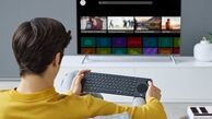 کیبورد مخصوص تلویزیون های هوشمند ارائه شد

