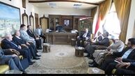 دیدار دبیر کل مجمع جهانی تقریب با وزیر اوقاف سوریه