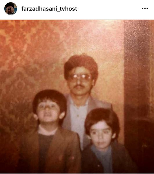 نوجوانی فرزاد حسنی + عکس