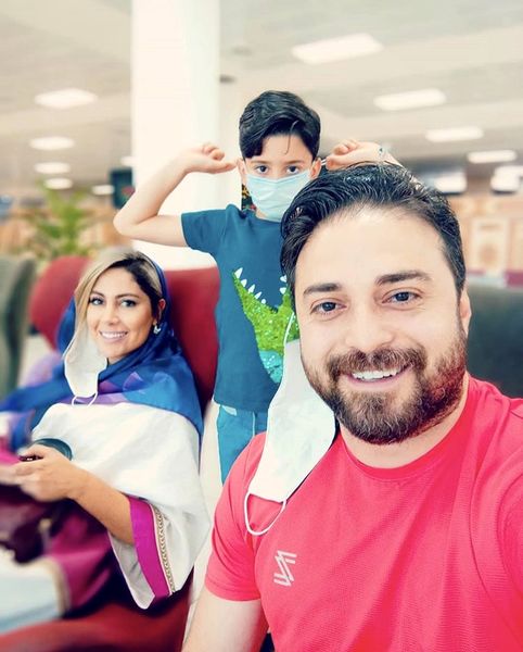 خانواده شاد بابک جهانبخش + عکس