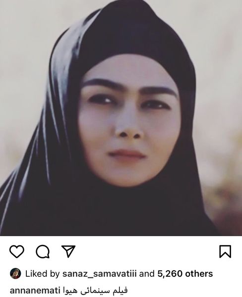 عکس زیر خاکی  از اولین فیلم آنا نعمتی 