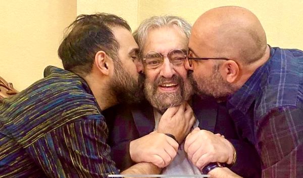 بوسه مسعود کیمیایی + عکس